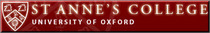 St Anne's College, Oxford